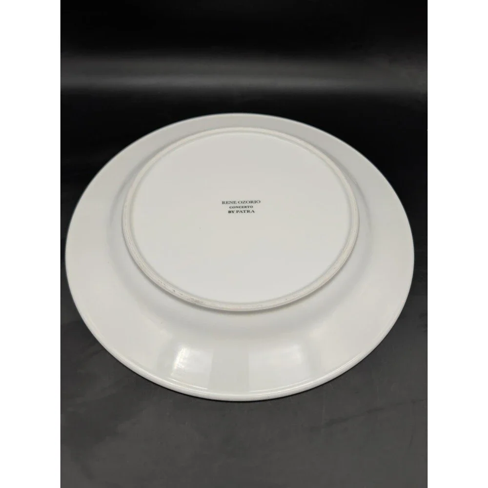 Rene Ozorio Concerto Plate White Wide Rim Replacement Piece Steelite